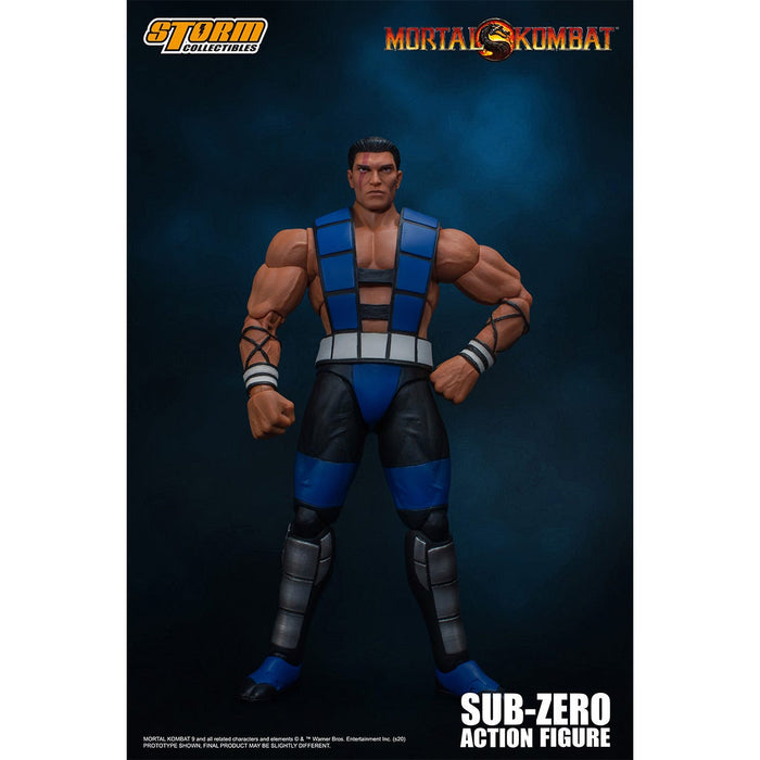 Sub-Zero (Unmasked) "Mortal Kombat 3", Storm Collectibles 1/12 Scale Figure