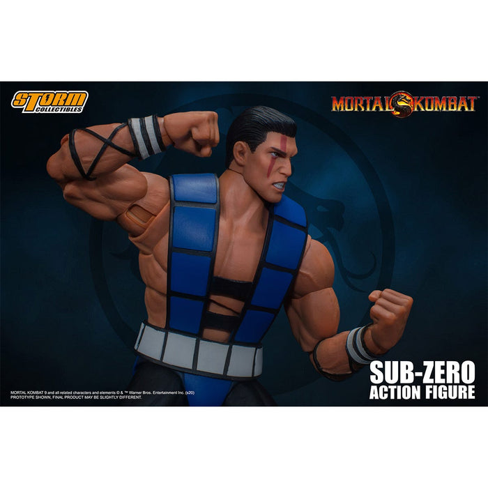 Sub-Zero (Unmasked) "Mortal Kombat 3", Storm Collectibles 1/12 Scale Figure