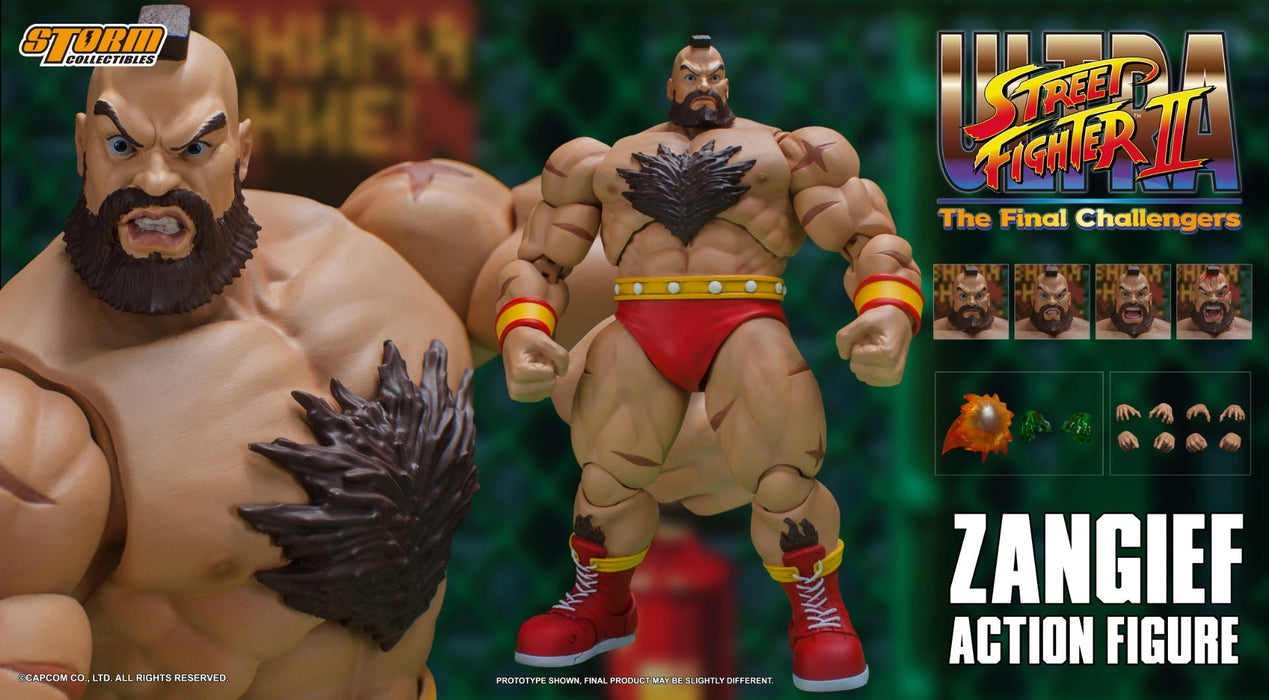 Zangief "Ultimate Street Fighter II: The Final Challenger", Storm Collectibles Action Figure