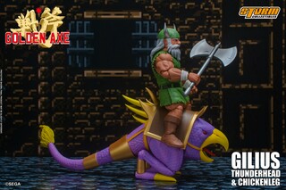 Gilius Thunderhead & Chicken Leg "Golden Axe", Storm Collectibles 1/12 Action Figure