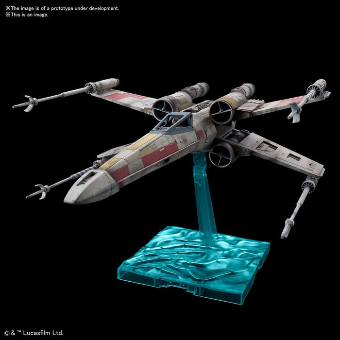 X-Wing Starfighter Red5 (Rise of Skywalker Ver.) "Star Wars", Bandai Spirits Hobby Star Wars 1/72 Plastic Model