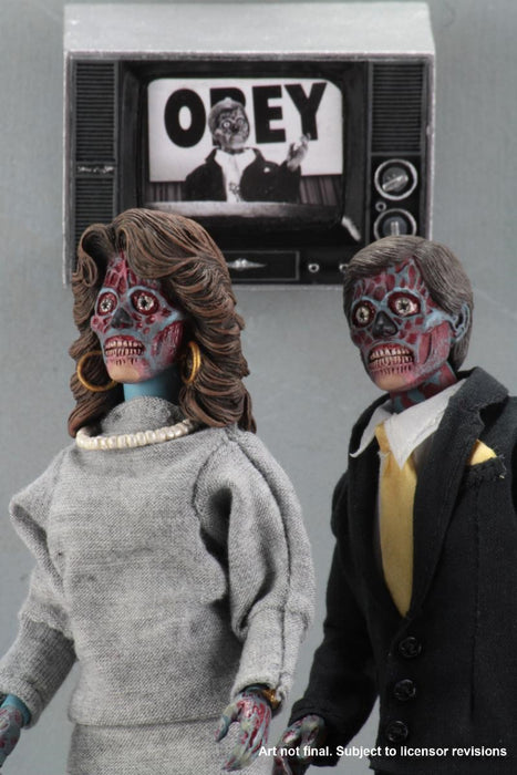 They Live - 8" Clothed Action Figures - 2 Pack