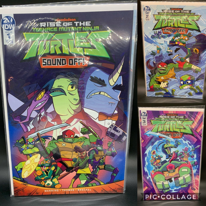 TMNT Rise Of Tmnt Sound Off #1-3 Cover A