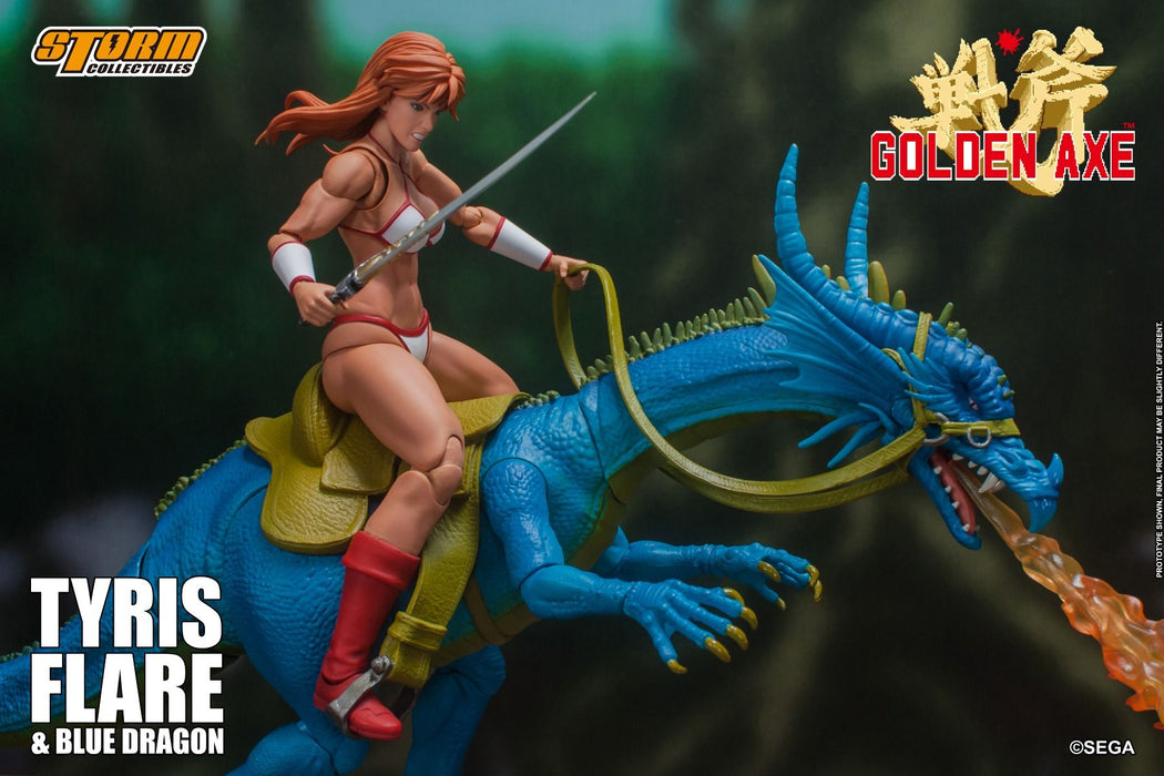 Tyris Flare & Blue Dragon "Golden Axe", Storm Collectibles 1/12 Action Figure