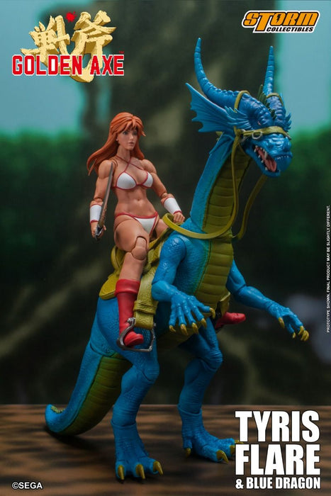 Tyris Flare & Blue Dragon "Golden Axe", Storm Collectibles 1/12 Action Figure