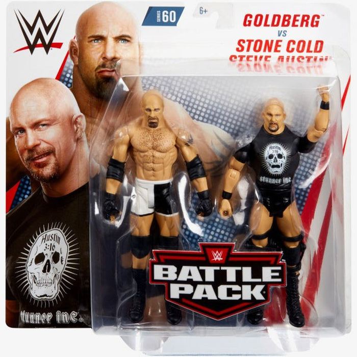 Goldberg and Stone Gold Steve Austin - Battle Pack Series 60