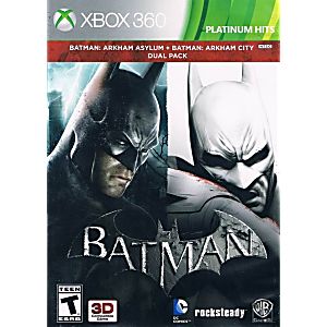 Batman: Arkham Asylum and Batman: Arkham City Dual Pack for Xbox 360