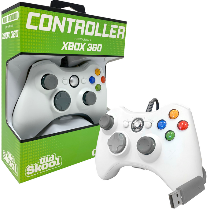 Xbox 360 USB Wired Controller White